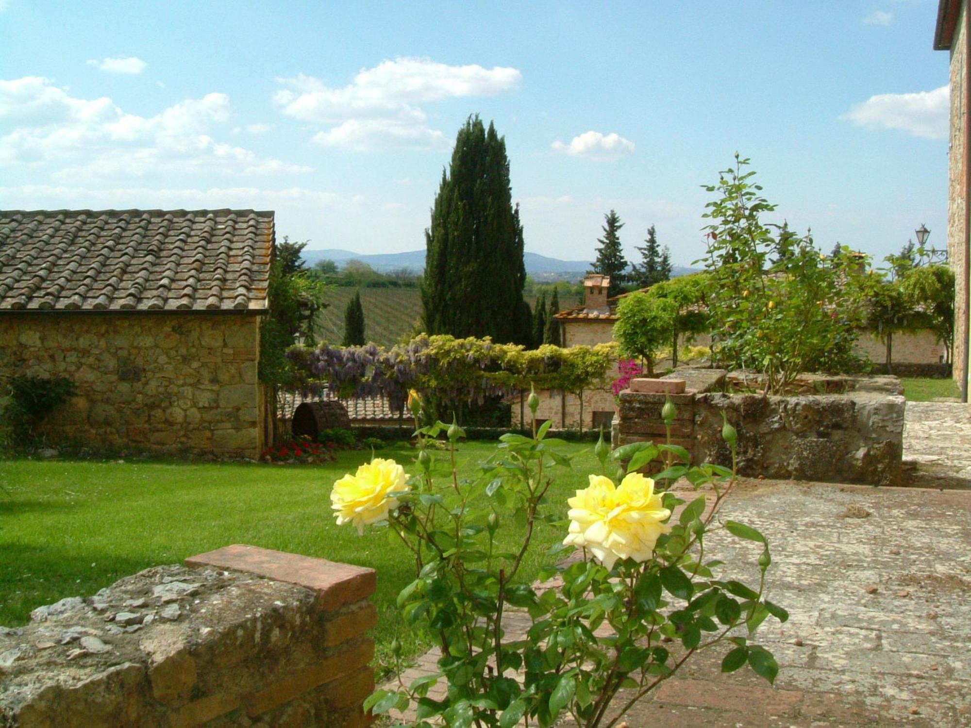 Vila Castel Pietraio Monteriggioni Exteriér fotografie